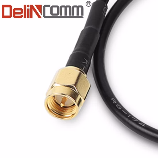 Kundenspezifische Teleskopantenne mit Gewinde und rundem Kopf